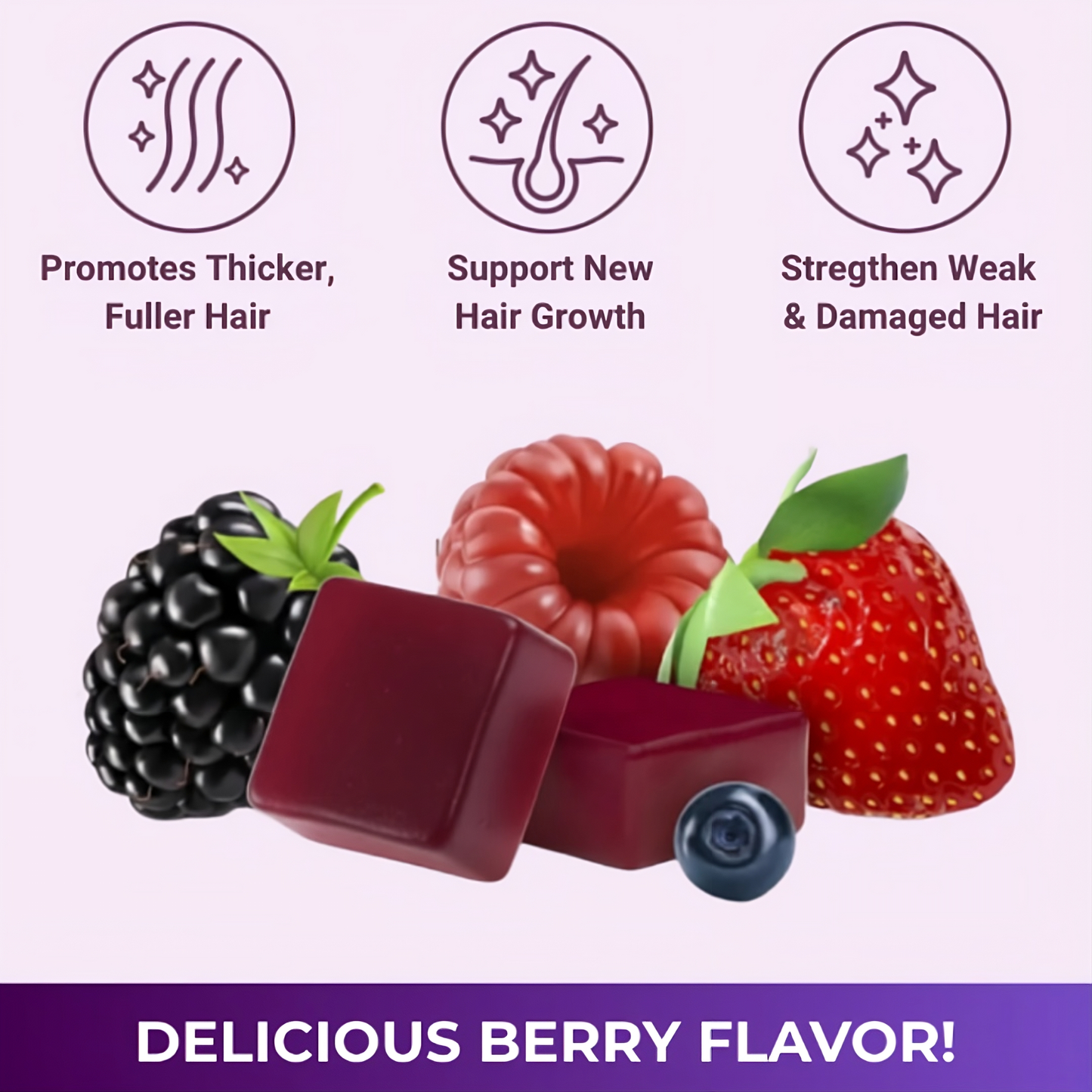 GLP-1 Hair Growth Accelerator Soft Chews